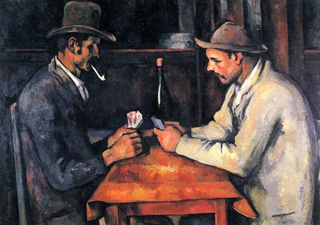 The Card Players, by Paul Cezanne (around $290 million)
